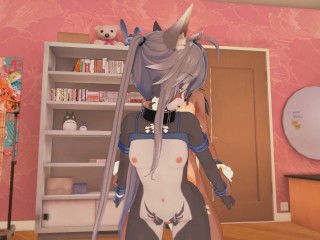 (3D Hentai)(Furry) Sex with Foxy