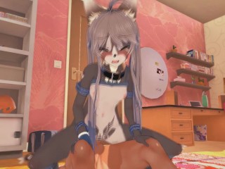 (3D Hentai)(Furry) Sex with Foxy