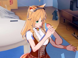 Nekopara - Maple 3D Hentai