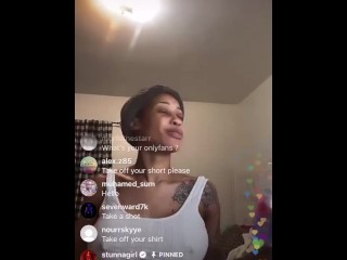 Jodi Couture ALL HER ASS OUT TWERKIN on IG LIVE ! 