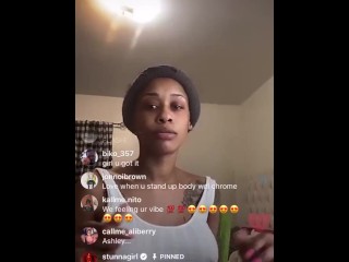 Jodi Couture ALL HER ASS OUT TWERKIN on IG LIVE ! 