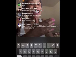 Jodi Couture ALL HER ASS OUT TWERKIN on IG LIVE ! 