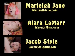 Sexy Camera Lady Joins in the Fun ft. Marleigh Jane and Alara LaMarr