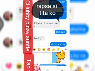 Gamit ko account ni tito. Nagulat ako sa chat ni auntie.