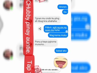 Gamit ko account ni tito. Nagulat ako sa chat ni auntie.