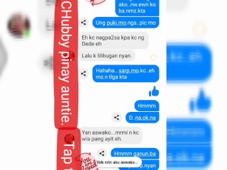 Gamit ko account ni tito. Nagulat ako sa chat ni auntie.