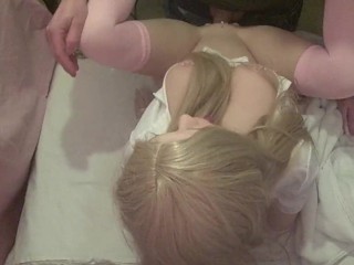 AHEGAO #2 WITH JAYNE, CUMSHOT AND HOT SEX WITH SEXDOLL