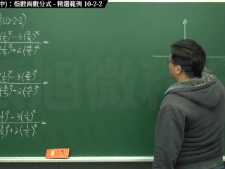 [真人][火爆][研究生][大學生]【張旭微積分】極限篇主題十之二：老大比較法(中)：指數函數分式 | 精選範例 10-2-2 | 2020 版