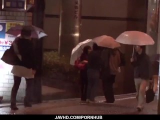 Ria enjoys sex with two strangers during hotel room por - More at javhd net