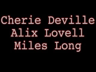 Mom Cherie Deville & Step Daughter Alix Lovell Milk A Cock!