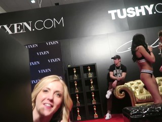 AVN BTS From the Vixen Booth SFW