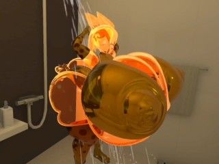 Slime Girl Expands in the Shower (PREVIEW)