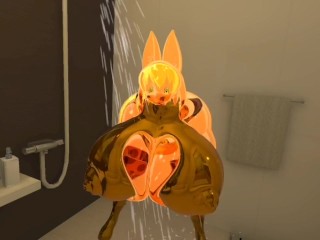 Slime Girl Expands in the Shower (PREVIEW)