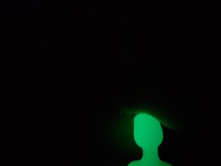 Black Light Butt Plug (recommended to watch stoned)