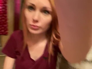 Hot blonde masturbates and squirts