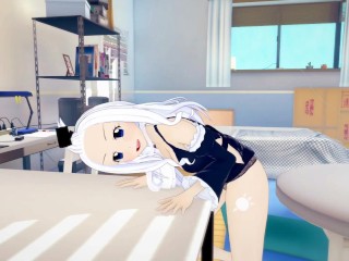 (3D Hentai)(Fairy Tail) Mirajane Strauss masturbation