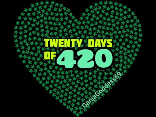 Dancing to jazz and smoking jazz cabbage! GanjaGoddess69 smoking and showing butt: PAWG FAT ASS BBW