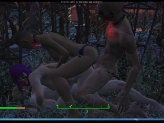 Fallout 4 Sex Mod | СЕКС В ЧЕТВЕРОМ | Порно игра | игры для взрослых