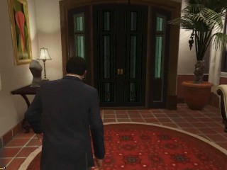 Rich Sugar Daddy is Fucking a  Street Hooker-GTA