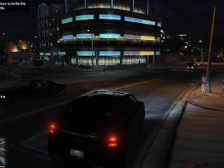 Rich Sugar Daddy is Fucking a  Street Hooker-GTA