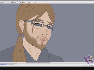 Tallman and Pet Play - Speedpaint (Commission)