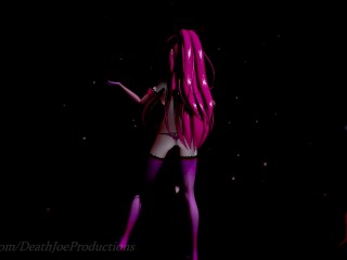 MMD R18 Nude Pink Yamakaze ( Girls ) 122