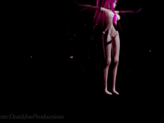 MMD R18 Nude Pink Yamakaze ( Girls ) 122