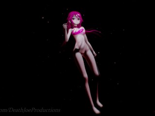 MMD R18 Nude Pink Yamakaze ( Girls ) 122
