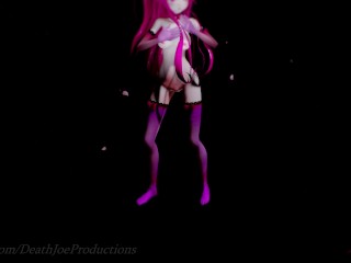 MMD R18 Nude Pink Yamakaze ( Girls ) 122