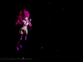 MMD R18 Nude Pink Yamakaze ( Girls ) 122