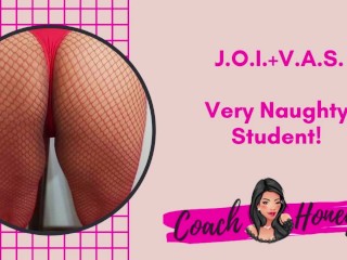 JOIVAS (Guided Handjob) | Naughty Student Looking for a Teacher | Compact V