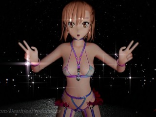 MMD R18 4k Misaka Swing Dance 127