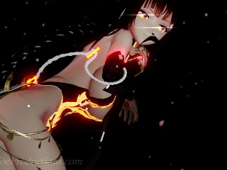 MMD R18 4k UHD Kangxi Kawaii Strike - Lips Are Movin