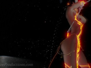 MMD R18 4k UHD Kangxi Kawaii Strike - Lips Are Movin