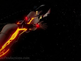 MMD R18 4k UHD Kangxi Kawaii Strike - Lips Are Movin