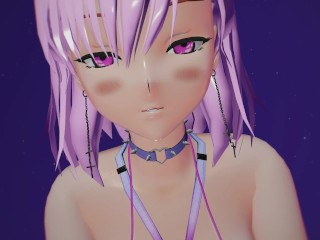 MMD R18 4k UHD Bondage Bikini Misaka Rose - Vibrations - 1068