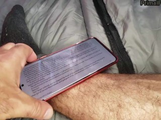 Sucked and Fucked while Camping with my step-sister