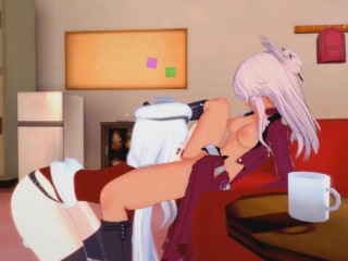 Fate Universe Hentai 3D (Lesbian) - Chloe x Irisviel von Einzbern