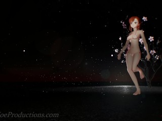 MMD R18 4k Misaka Mikoto - bikini and stockings - Paradinha - 1024