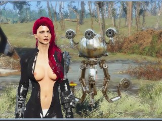 Sex girl Alissa. All in cum! | Porno Game 3d, Fallout 4 Sex Mod