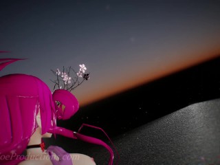 MMD R18 4k  Mirror dance Yamakaze - Lupin 1032