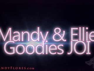 HOT as Fuck Mandy Flores and Ellie Idol Help You Jerk Off