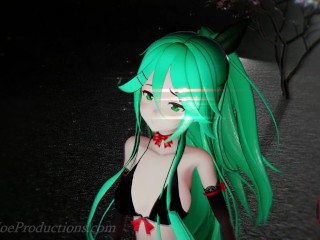 MMD R18 4k Yamakaze Sexy outfit in - Heart Attack - 1035