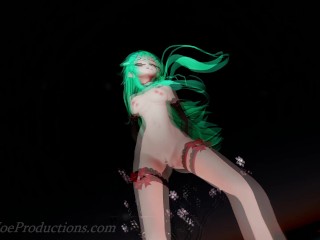 MMD R18 4k Yamakaze Sexy outfit in - Heart Attack - 1035