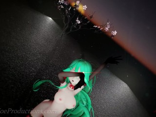 MMD R18 4k Yamakaze Sexy outfit in - Heart Attack - 1035