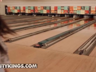Reality Kings - Smoking hot ebony Julie Kay fucked at the bowling centre