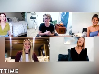 Cast of Award Winning 'Teenage Lesbian' Reunites & Masturbates Together