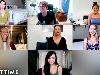 Cast of Award Winning 'Teenage Lesbian' Reunites & Masturbates Together