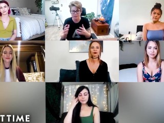 Cast of Award Winning 'Teenage Lesbian' Reunites & Masturbates Together