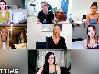 Cast of Award Winning 'Teenage Lesbian' Reunites & Masturbates Together
